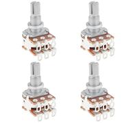 ECSiNG 4x Potenziometro A Manopola A Doppio Strato Pitch MN25K Potenziometro A Cono Lineare Adatto Per Il Controllo Del Volume Di Chitarra E Basso