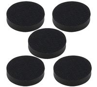 ECSiNG 5 cuscinetti in spugna morbida da 50 mm senza fori con gancio e anello in spugna floccante tampone abrasivo in schiuma morbida pad di interfaccia bastoncini di spugna cuscino tampone