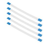 ECSiNG 5 Pezzi 10Pin Pulsante Di Reset Di Alimentazione Cavo A Nastro Flessibile Connettore A Nastro Compatibile Con Sony Compatibile Con Playstation 3 PS3 Slim 2000 2500 Controller (90mm)