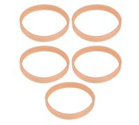 ECSiNG 5 Pezzi Cinghia Di Trasmissione Per Pialla Cinghia Per Pialla Elettrica Portatile Cinghia Di Ricambio Per Pialla Compatibile Con Nanfang 90 Circonferenza 255mm Larghezza 11,5mm Giallo