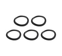 ECSiNG 5 Pezzi Guarnizioni Di Tenuta O-Ring Per Tappo Per Lavandino Per Tappi Per Lavabo In Metallo Tappi Per Lavabo Per Vasca Da Bagno Pop-up ID 31,5 Mm OD 38 Mm Gel Di Silice Nero