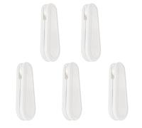 ECSiNG 5 PZ Persiane Manici Tende Cordone Pesi Tirare Stringa Pendenti per Verticali Ciechi Tende Otturatore Finestra Plastica Bianca 85x35mm 53g