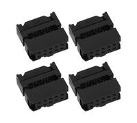 ECSiNG 50 Pezzi 10 Pin IDC Cavo Montaggio Spina Presa Connettore 2,54 Mm Passo Femmina IDC Presa Per Cavi Connettore Progetti Elettronici Circuiti Integrati