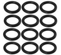 ECSiNG 50 Pezzi Guarnizioni O-ring In Gomma EPDM Compatibili Con Sistemi Di Irrigazione Gardena Per Collegamenti Idrici Da Giardino 16x11x2,5 Mm Nero