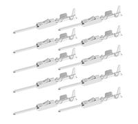 ECSiNG 50 Pezzi Micro Timer Contatto A Crimpare N90764801 963716-1 Modello Compatibile Con VW Compatibile Con BMW Cablaggio Crimpatura Terminali Di Riparazione Pin