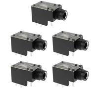 ECSiNG 5pcs Prese Audio Stereo Da 6,3 Mm A 9 Pin A Doppio Canale Per Cuffie Microfono Altoparlanti