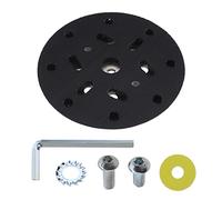 ECSiNG 6 Pollici E 17 Fori Platorello Di Ricambio Per Levigatrice A Gancio E Ad Anello Compatibile Con Makita BO6030 E BO6040 Festool RO1 ES150 ET2