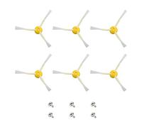 ECSiNG 6 spazzole laterali di ricambio compatibili con iRobot Roomba Serie 800 e 900 Robot Aspirapolvere Ricambi Accessori Kit spazzole con viti di fissaggio