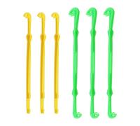 ECSiNG 6pcs Amo Strumenti di Rimozione Esca Ago Annodato Mosca Gancio Set Pesca Veloce Chiodo Nodo Attaccante Set di Strumenti di Pesca in Plastica