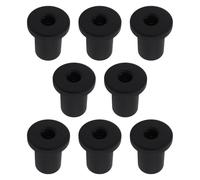 ECSiNG 8 Pezzi Distanziali Per Porte Scorrevoli Da 3x3,5 Cm Per Porte Scorrevoli Da Garage Porte Da Cantina Neri