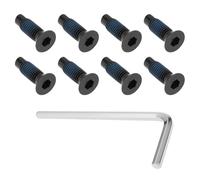 ECSiNG 8 Pezzi Viti Frontali per Scooter 5x16mm Compatibile con NIU KQi 2 Kqi3 Compatibile con Xiaomi M365 Pro2 1S Mi3