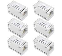 ECSiNG Accoppiatore RJ45 Cat7 schermato femmina a femmina connettore Ethernet accoppiatore per cavo LAN Cat6A Cat6 Cat5e Cat5 cavi di rete Extender Joiner