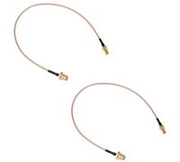 ECSiNG Adattatore Coassiale SMA Femmina A TS9 Maschio 25 Cm RG-178 Per Modulo Router Wireless.