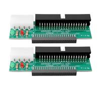 ECSiNG Adattatore Convertitore da 2 HDD da 2,5" A 44 Pin A IDE da 3,5" con Interfaccia A 40 Pin Compatibile con dell E Compatibile con Sony