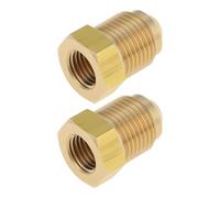 ECSiNG Adattatore Di Riduzione Da 3/8 SAE A 1/4 SAE Per Aria Condizionata 2 Pezzi 15,75x9,9x25 Mm