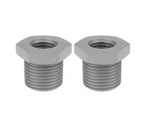 ECSiNG Adattatore Filettato Di Riduzione M18x1,5 Maschio A M12x1,5 Femmina Per Tubi 2 Pezzi