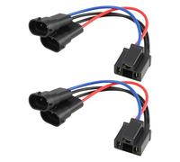 ECSiNG Adattatore Per Cablaggio Splitter A Y Da H9/H11 A H4 Per Moto 2 Pezzi Compatibile Con Street Glide Special Dal 2014 In Poi