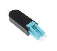 ECSiNG Adattatore per cavo in fibra ottica LC 10Gb 40Gb OM3 multimodale 50/125 adattatore loopback per applicazioni di prova spina multimodale