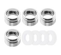 ECSiNG Adattatore per rubinetto M20 femmina a M22 maschio connettore filettatura adattatore rubinetto aeratore in ottone raccordo per bagno cucina depuratore d'acqua