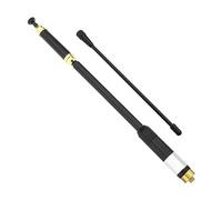 ECSiNG Antenna retrattile SMA-Femmina AL-800 Dual Band VHF/UHF 144/430 MHz compatibile con Baofeng compatibile con Quansheng Talkies-Walkies