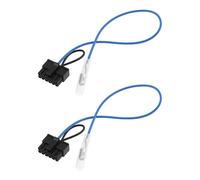 ECSiNG Cavo Adattatore per Il Controllo del Volante da 2 Pezzi Compatibile con Kenwood Cavo di Collegamento Plug & Play per Interfaccia ACV Autoradio