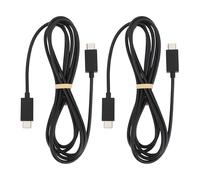 ECSiNG Cavo dati da USB C a USB C, 1,5 m, compatibile con controller DualSense PS5, colore: nero