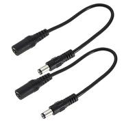 ECSiNG Cavo di conversione di alimentazione a polarità inversa, cavo di inversione di polarità, convertitore di polarità inversa, accessori per tastiera, altoparlante, radio, 15 cm, 2