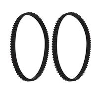 ECSiNG Cinghia di trasmissione della pompa dell'olio per scooter 240-3m-6 80 denti in gomma di ricambio cinghie sincrone ad anello chiuso nero compatibile con Piaggio Gilera Aprilia Vespa 50ccm