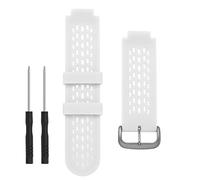 ECSiNG Cinturino per orologio in silicone compatibile con Garmin Approach S2/S4 Activity Trackers a sgancio rapido cinturino di ricambio bianco