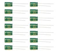 ECSiNG Condensatori elettrolitici a spina diretta da 1000 uF, 8 x 12 mm, in alluminio, per TV, LCD, radio, microonde, 30 pezzi
