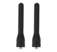 ECSiNG Confezione da 2 Antenne per Ricetrasmittente con Connettore sma Femmina uhf 400-470 mhz 7,5 cm 10 w Compatibile con Baofeng BF-888S