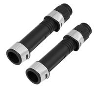 ECSiNG Confezione da 2 mulinelli per canna da pesca da 16 mm, compatibili con la maggior parte dei mulinelli da spinning e casting, colore nero
