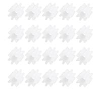 ECSiNG Confezione da 50 ingranaggi in plastica a 8 denti, 5 x 4,8 mm, per albero da 1,95 mm, compatibili con motori Scalextric Slot Car