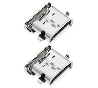 ECSiNG Connettore jack di alimentazione CC 2 pezzi di ricambio compatibile con Lenovo X280 T480 T480S T490 X390 T580 T590 T495 L480 EL480 DC Power Jack Presa di ricarica connettore porta