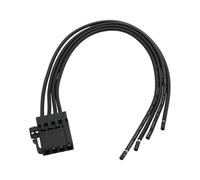 ECSiNG Connettore Per Cablaggio Luci Posteriori A 4 Pin Con Precablaggio Da 20 Cm 4733242 Compatibile Con Saab 93 9-3 Compatibile Con Vauxhall Compatibile Con Vectra C Compatibile Con Meriva B