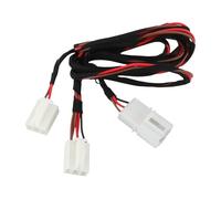 ECSiNG Connettore Per Presa Accendisigari Per Auto A 3 Pin Da 12 V Compatibile Con VW Compatibile Con Audi