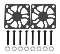 ECSiNG Copertura Per Ventola Di Raffreddamento Del Motore RC In Fibra Di Carbonio Da 2 Pezzi 30 Mm X 30 Mm Per Dissipatore Di Calore Del Motore ESC