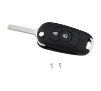 ECSiNG Custodia pieghevole per chiave a distanza per auto a 2 pulsanti, compatibile con Opel Astra K 2015 2016 2017 2018 2019 2020 Compatibile con Opel Ricambio Key Shell Case