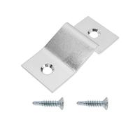 ECSiNG Fermaporta Festival 7192004AG Piastra scorrevole compatibile con Fiat Ducato compatibile con Peugeot Boxer compatibile con Citroen Jumper Silver