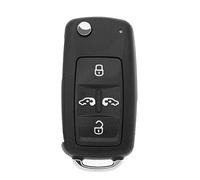 ECSiNG Guscio Di Ricambio Per Chiave Telecomando A 5 Pulsanti Compatibile Con VW Transporter T5/Transporter T6/Sharan Compatibile Con Seat Alhambra Custodia Per Chiave Auto A 5 Pulsanti
