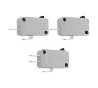 ECSiNG Interruttore Di Interblocco Porta Forno A Microonde 16A 125/250V Contatto Interruttore Interblocco Porta 2pcs Interruttore Sicurezza Normalmente Aperto E 1pcs 3 Piedini Inserimento