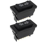 ECSiNG Interruttore elettrico per alzacristalli PRC5255 a 5 pin, 12 V, 20 A, compatibile con Land Rover Discovery, 2 pezzi