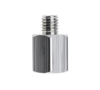 ECSiNG M14 Filettatura femmina a M10 Adattatore filettatura maschio per smerigliatrice angolare Lucidatrice Drill Bit Interfaccia Connettore Convertitore Accessori elettrici Acciaio al carbonio