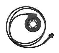 ECSiNG Pedale elettrico per bicicletta KT-V6L 6 Magneti Singal Hall Assist Sensore PAS Sistema a pedale Spina impermeabile Cadenza Velocità Accessori per sensori E-Bike Spina femmina nera