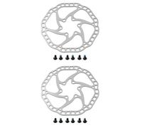 ECSiNG Rotori Per Freni A Disco In Acciaio Da 140 Mm Per Bici Da Strada Gravel E Mountain Bike Con 6 Bulloni