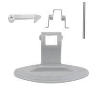 ECSiNG Set di accessori per lavatrice maniglia per porta con bullone e molla compatibile con kit di fibbie per maniglia della porta della rondella LG