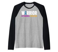 Ectodermal Dysplasia Warrior, Ectodermal Dysplasia Awareness Maglia con Maniche Raglan