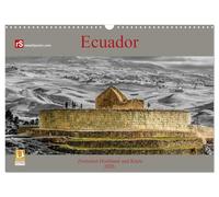 Ecuador 2026 Zwischen Hochland und Küste (Wandkalender 2026 DIN A3 quer), CALVENDO Monatskalender: Ecuador - kleines Land mit vielen Facetten