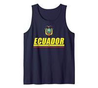 Ecuador Flag Tricolor Tees Ecuadorian Coat Of Arms Souvenir Canotta