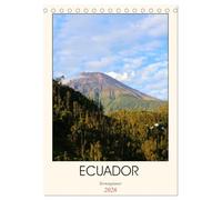 Ecuador - Terminplaner (Tischkalender 2026 DIN A5 hoch), CALVENDO Monatskalender: Obwohl das direkt auf dem Äquator liegende Ecuador zu den Zwergen Südamerikas zählt, ist es ein Land voller Kontraste.